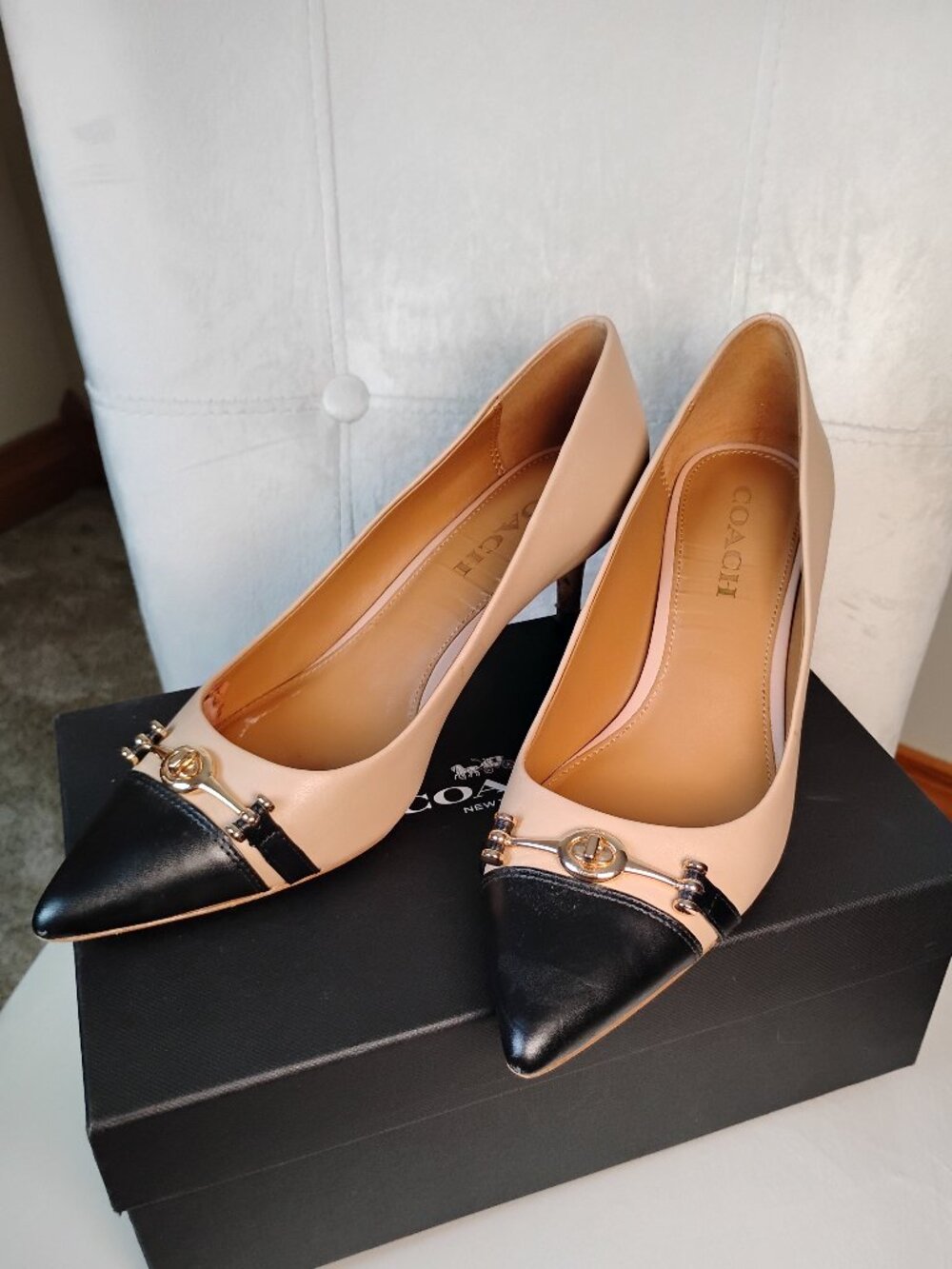 Coach Lauri Silky Nap Heels - Picture 4 of 16
